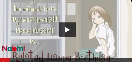 Please Forgive Me Belated Birthday Wishes